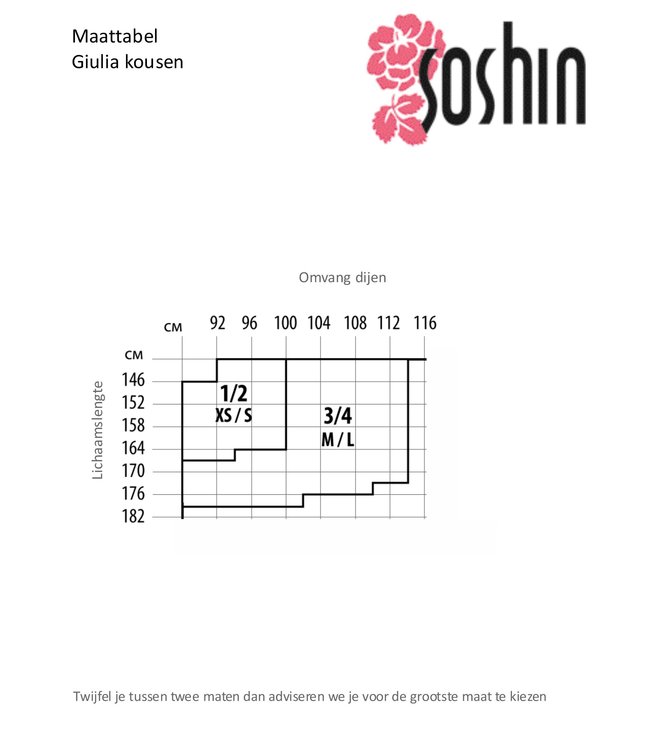 GIULIA Chic 20 bruine kousen met naad