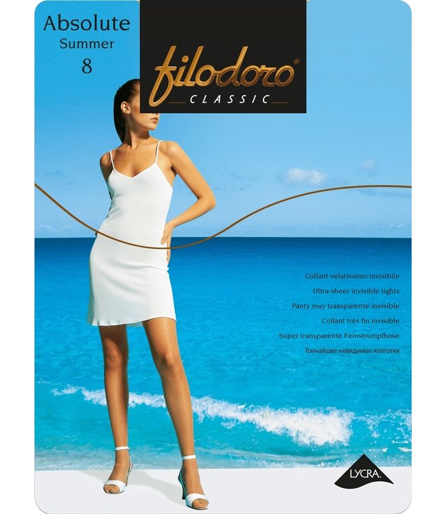 FILODORO Summer 8 dunne huidskleur panty