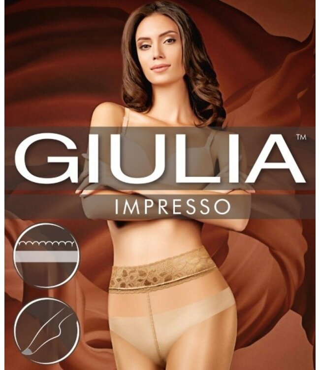 GIULIA Impresso 20 huidskleur panty