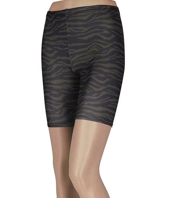 SARLINI Rebel korte legging met zebraprint