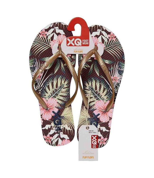XQ Tropical zomerse slippers
