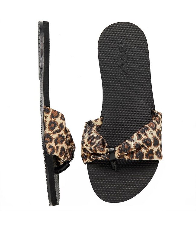 XQ Leopard sandalen met dierenprint