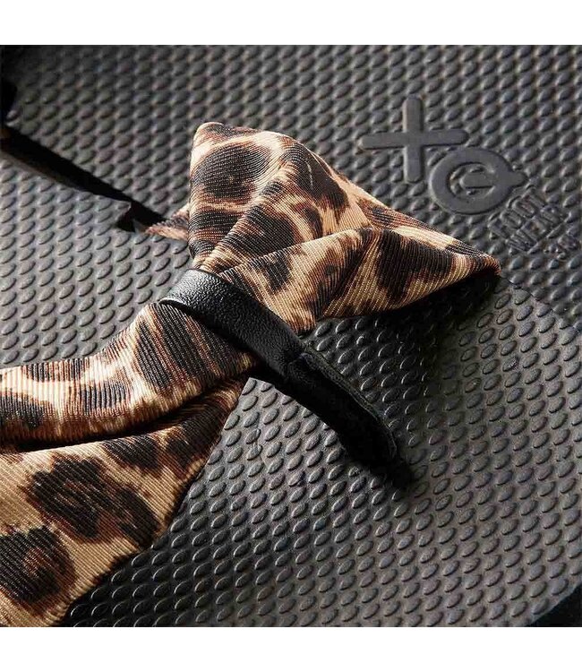 XQ Leopard sandalen met dierenprint