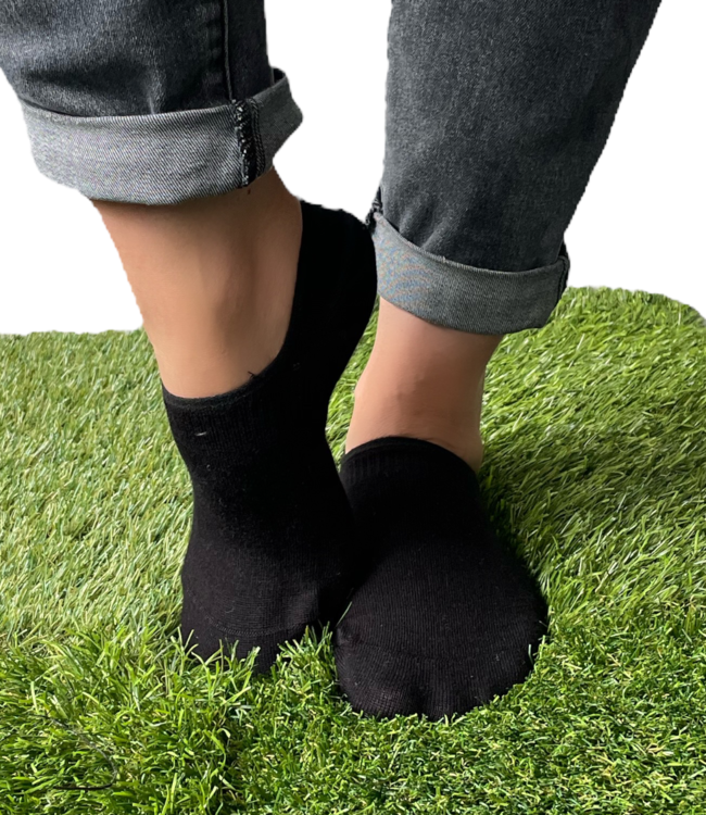 BASSET 2x Bamboo witte sneakersokjes