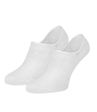 BASSET 2 paar Bamboo witte sneakersokken