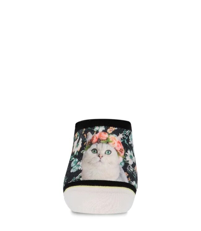 XPOOOS Georgie witte sneakersokken