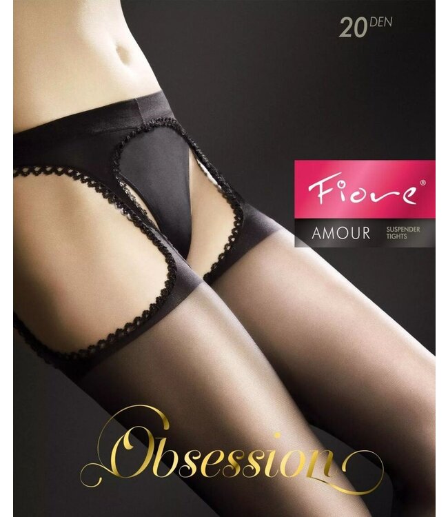 FIORE Amour 20 strippanty huidskleur