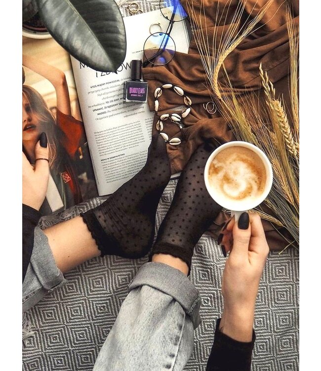 GABRIELLA Puntina Dots pantysokjes met stippen