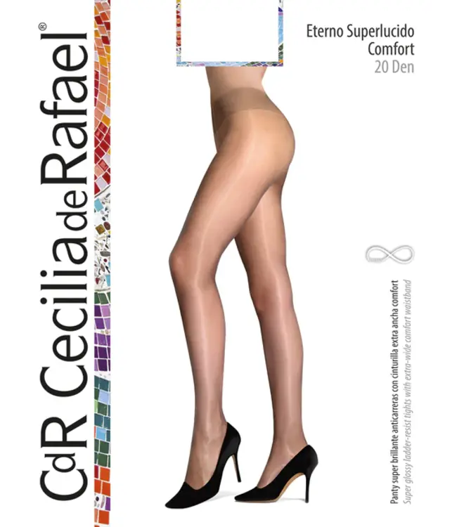 Cecilia de Rafael Eterno Comfort Lucido 20 glanspanty