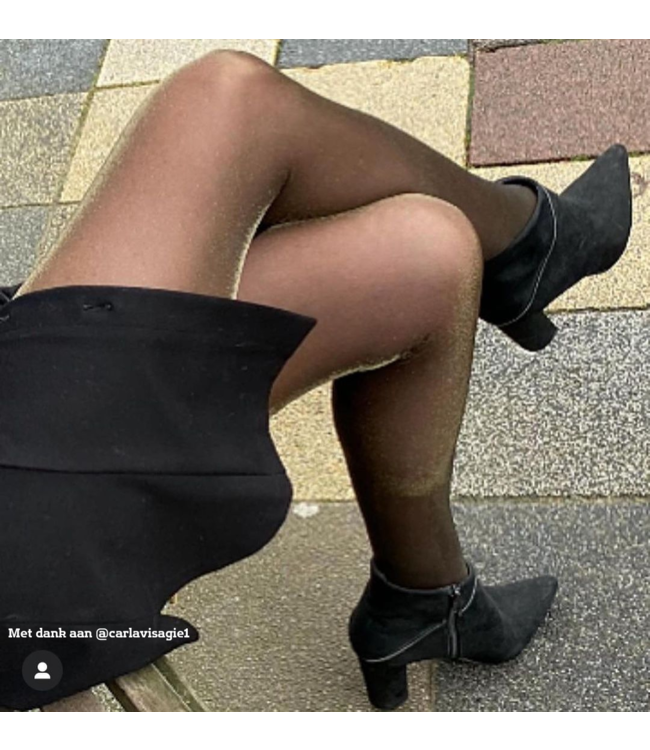 MARCMARCS Gold Glitter panty met glitters goud