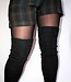 Touareg zwarte overknees sokken - Foto 1 Soshin