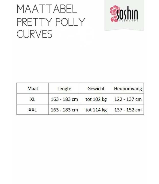 PRETTY POLLY Curves Suspender 60 plussize panty