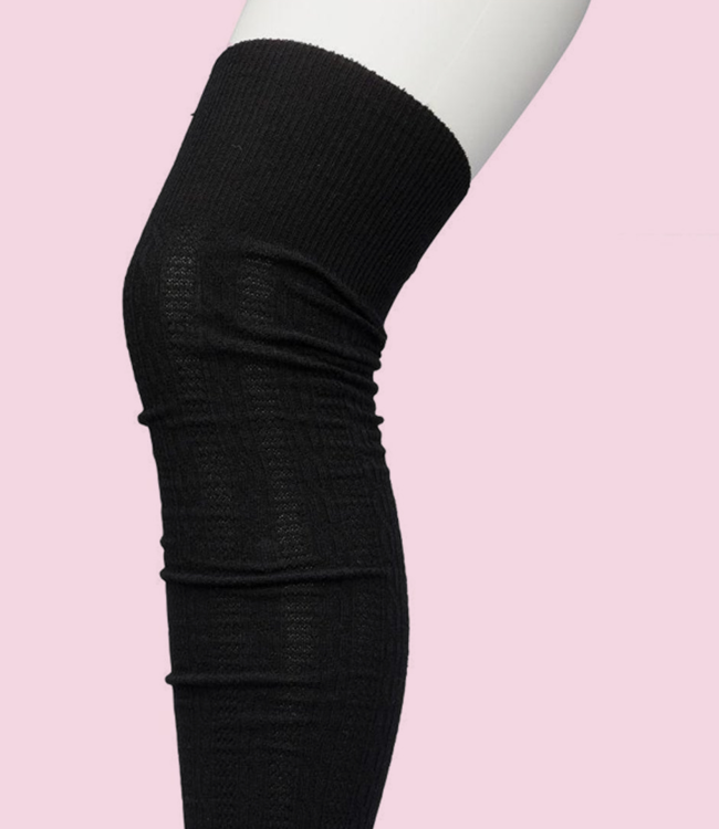 BONNIE DOON Classic Cable katoenen overknees