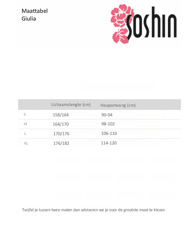 GIULIA Lucky Cotton luxe, zwarte maillot