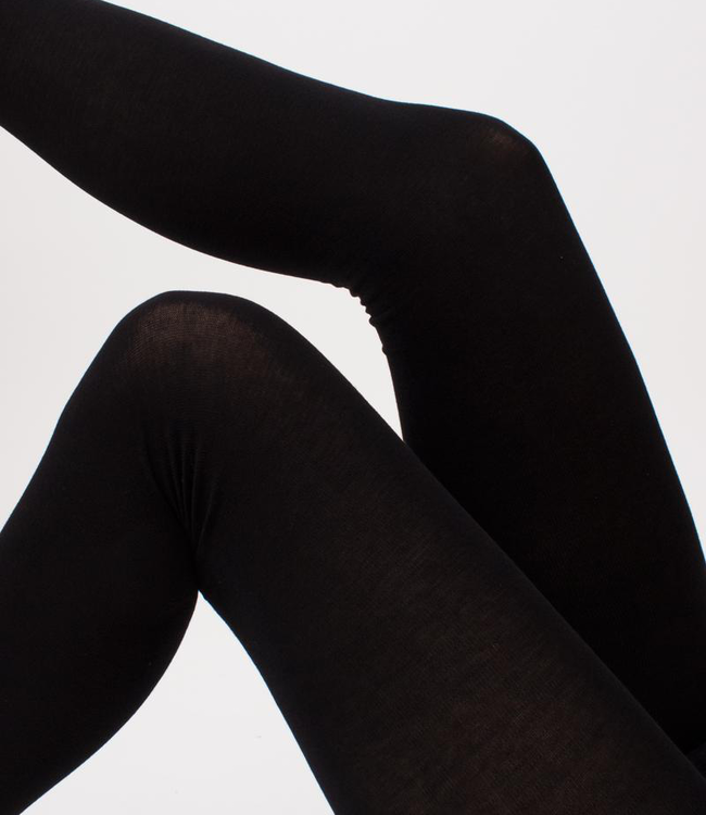 GIULIA Lucky Cotton luxe, zwarte maillot