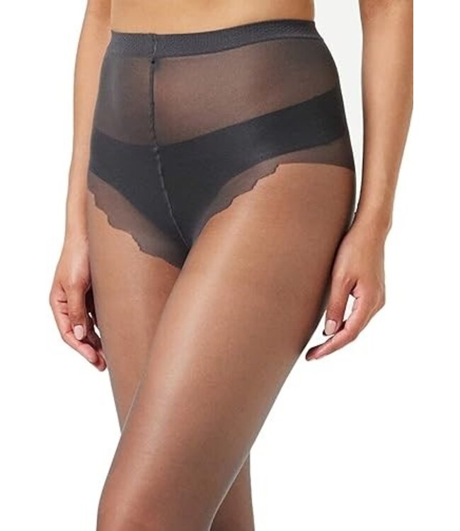 PRETTY POLLY Nylons Gloss 10 glanspanty huid Sherry