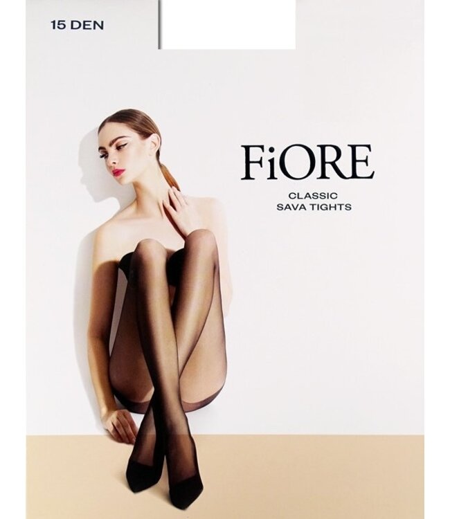 FIORE Sava 15 panty huidkleur lichte glans