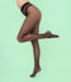 Intimo 20 zwarte open kruis panty - Foto 1 Soshin
