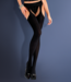 Ksenia 100 zwarte, dikke strip panty - Foto 5 Soshin