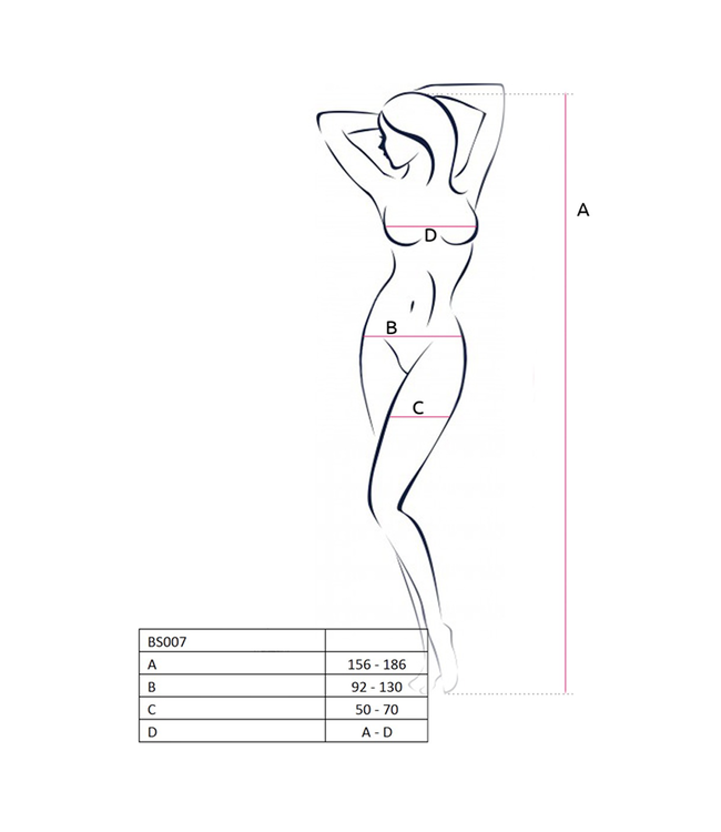 Jaimy Bond 007 bodystocking/catsuit Zwart - Foto 3 Soshin
