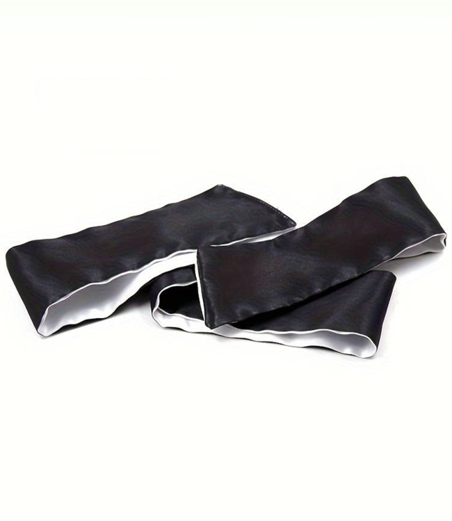 Bondy zwarte blinddoek satijn - Foto 5 Soshin