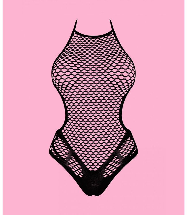LIVIA CORSETTI Megumin zwarte visnetbody