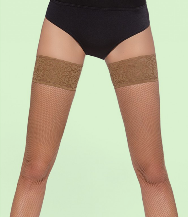 BAS BLEU Lucrezia huidskleur netkousen Natural