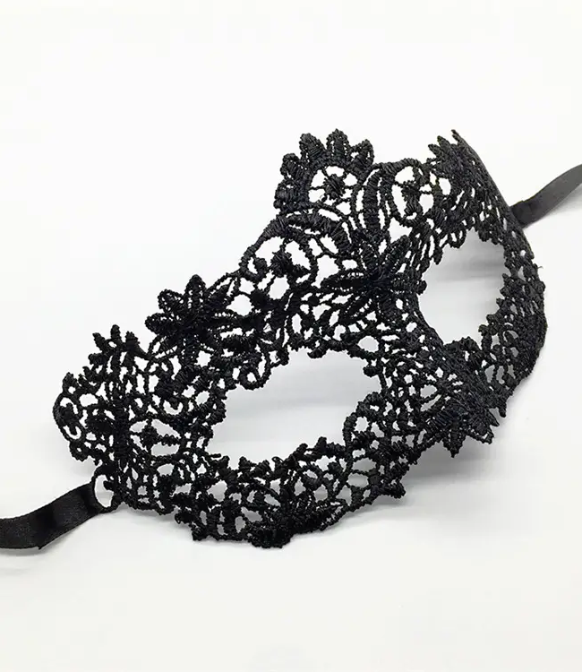 Anastasia sexy oogmasker zwart - Foto 2 Soshin