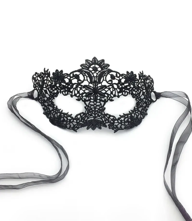 SOSHIN Anastasia sexy oogmasker zwart