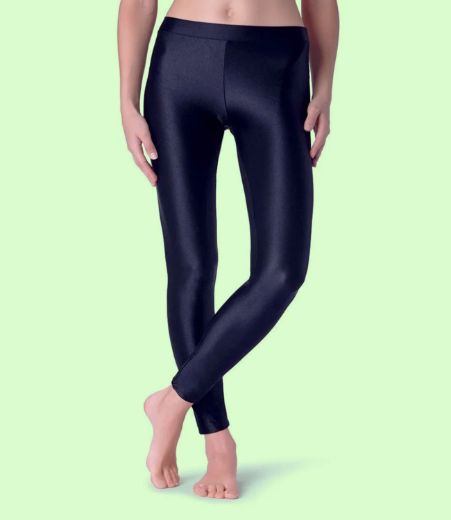 MARCMARCS Shiny Love donkerblauwe glanslegging