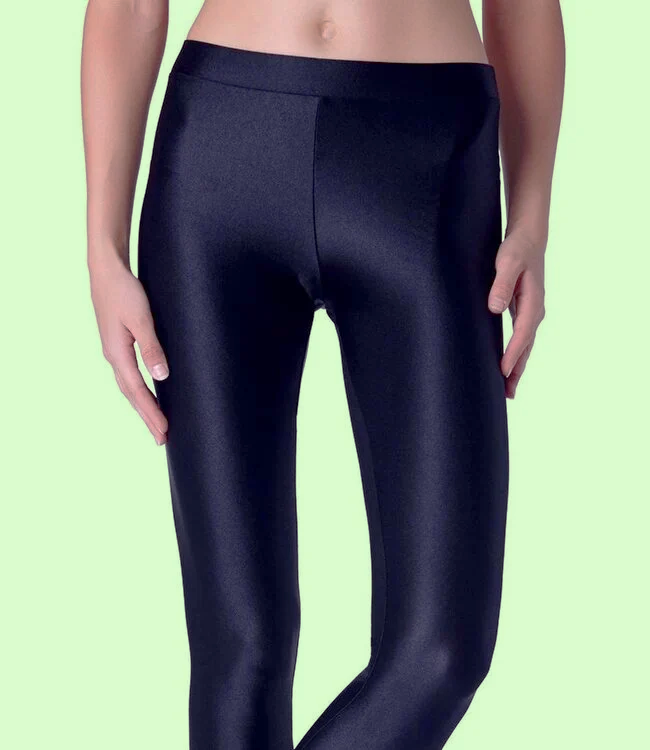 MARCMARCS Shiny Love donkerblauwe glanslegging