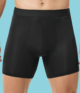 SOSHIN King Satin zwarte, dunne boxershort
