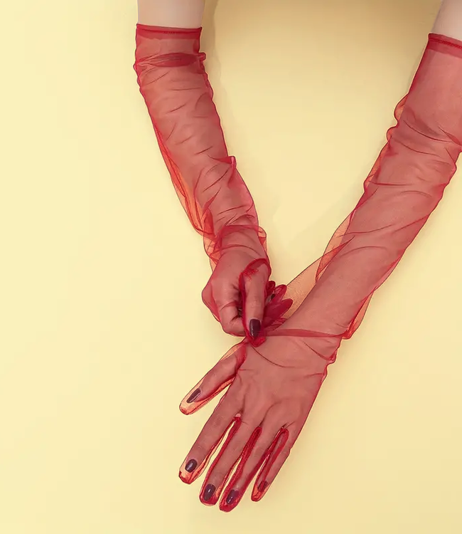 Pompidou 100% nylon handschoenen - Foto 6 Soshin