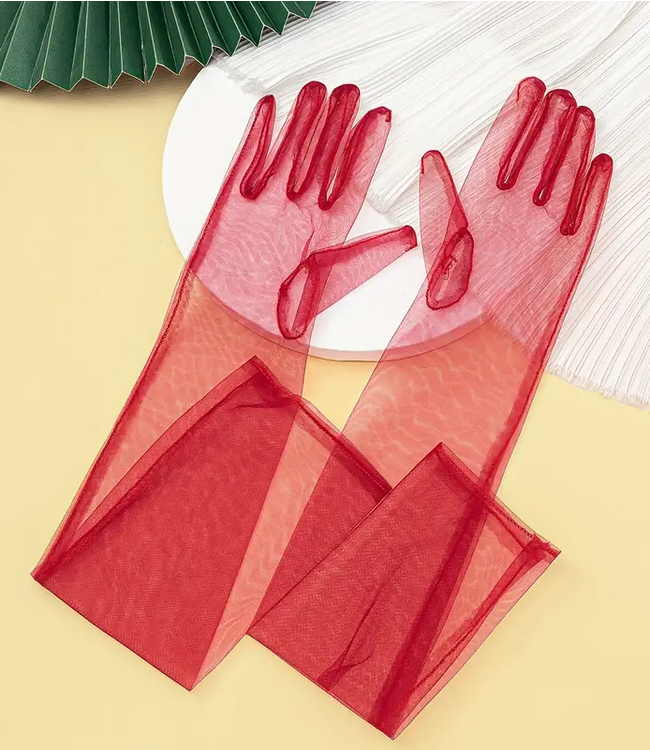 Pompidou 100% nylon handschoenen - Foto 4 Soshin