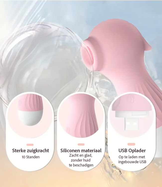 SOSHIN Seahorse mini-zuig satisfyer