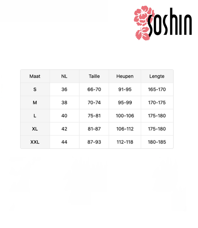 SOSHIN Chiara hoge taille, corrigerend slipje