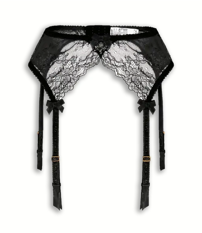 SOSHIN Catania zwart jarretelgordeltje