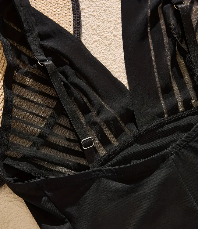 Alita zwarte, corrigerende body - Foto 4 Soshin