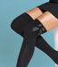 Cameo zwarte overknees met strik - Foto 2 Soshin