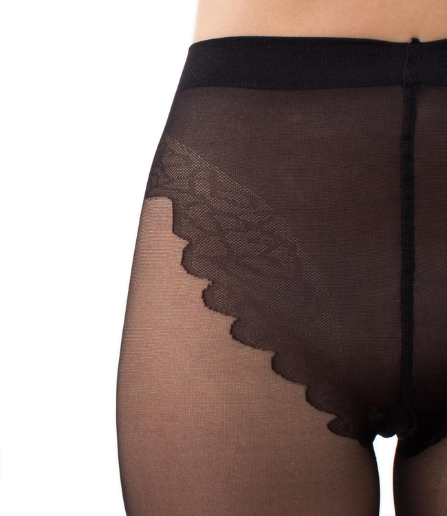 GIULIA Chic 20 glans panty met naad