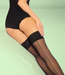 Chic 20 zwarte kousen met naad - Foto 1 Soshin