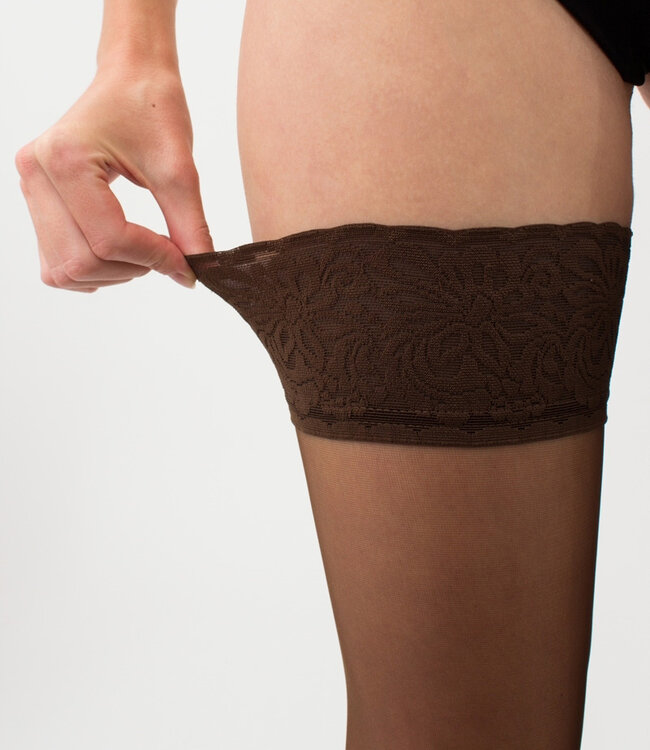 GIULIA Emotion 20 bruine stay ups kousen