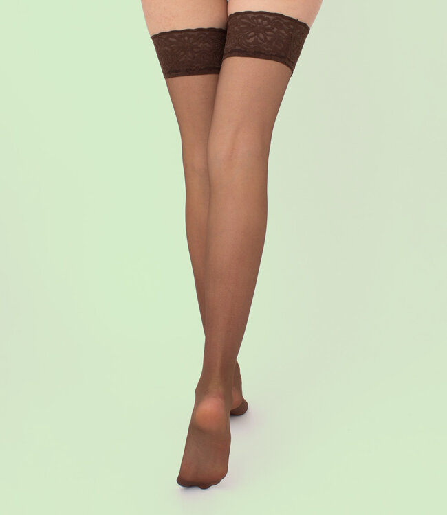 GIULIA Emotion 20 bruine stay ups kousen