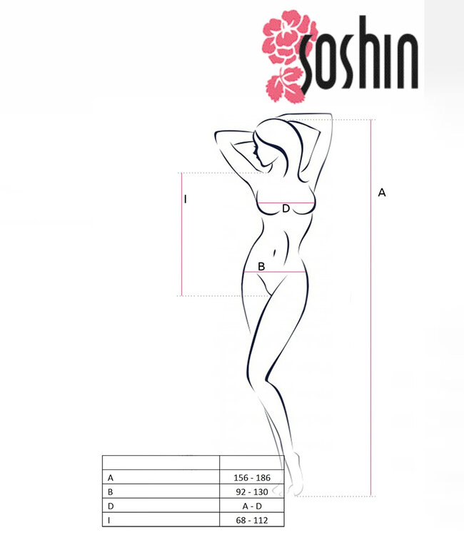 PASSION Peek A Boo netbody in 3 kleuren