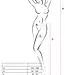 Esmeralda zwarte, visnet bodystocking - Foto 3 Soshin