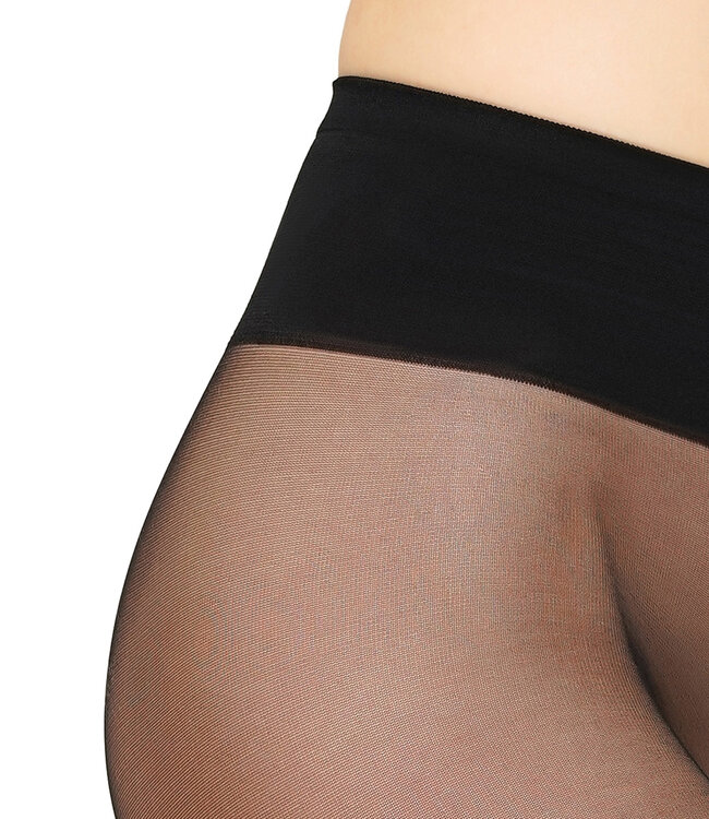 Sensi 20 zwarte, comfortabele heuppanty - Foto 2 Soshin