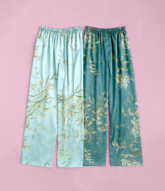 SOSHIN Miyuki satijnen broek in 2 kleuren