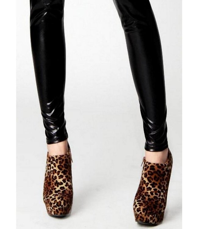 Gracia zwarte wetlook legging