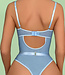 Larissa blauwe, kanten body - Foto 2 Soshin
