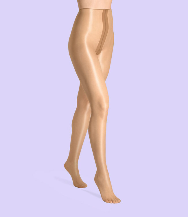 CDR Eterno Superlucido 20 bruine glans panty